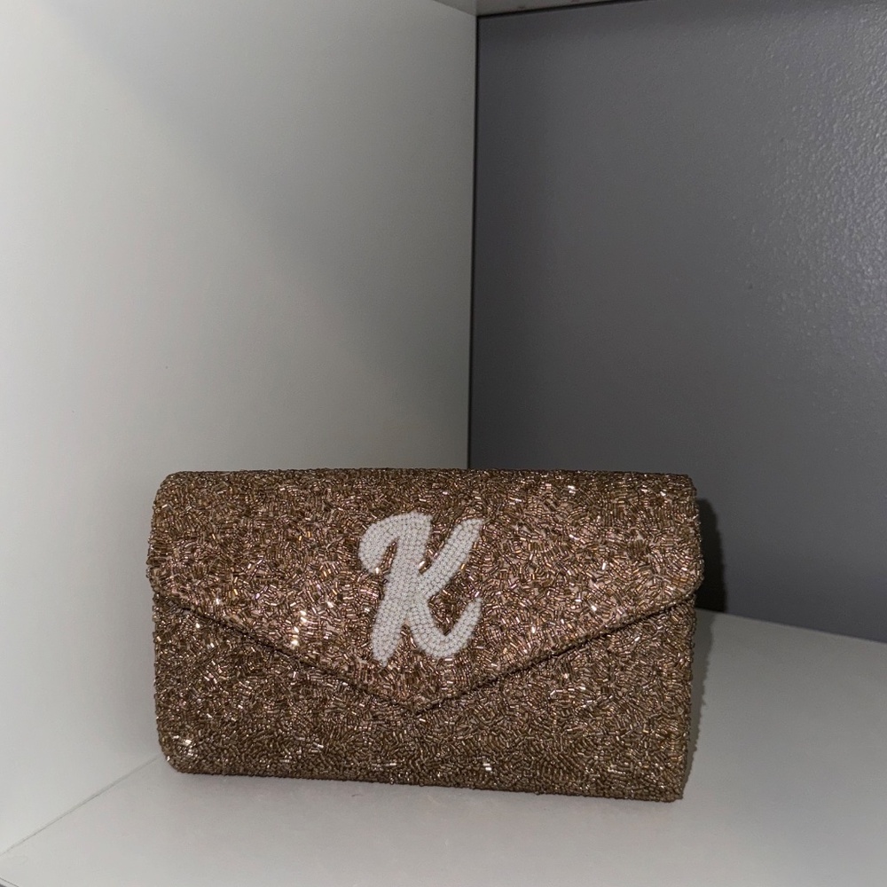 Beaded Clutch/Crossbody Bag